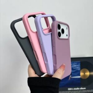 Liquid Silicone MagSafe Soft Case for iPhone 11–17 Series | Magnetic Wireless Charging Cover